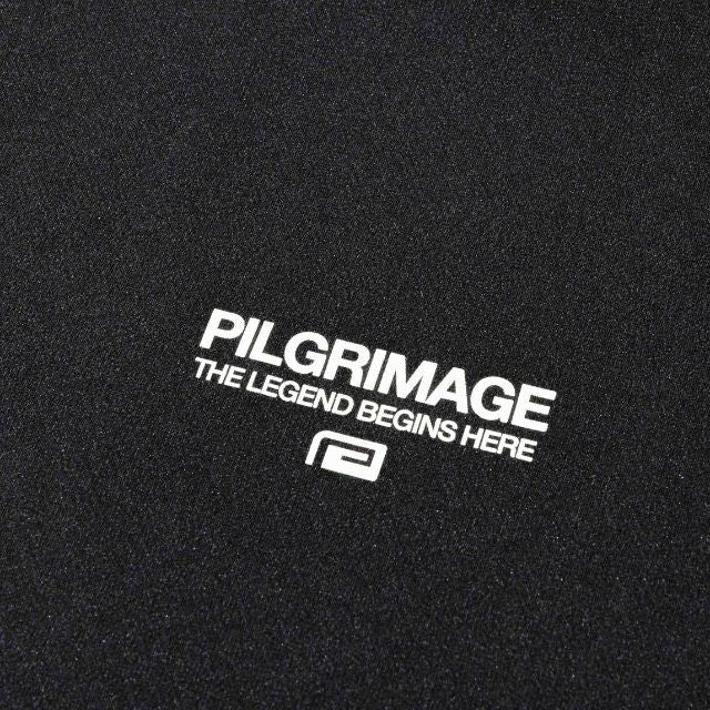 Reversal RVDDW Pilgrimage Big Mark Dry Tee – Black – detail shot