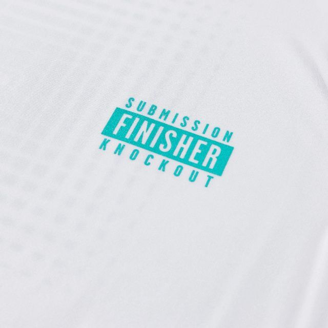 Reversal RVDDW Racing Dry Long Sleeve T-Shirt – White – detail shot