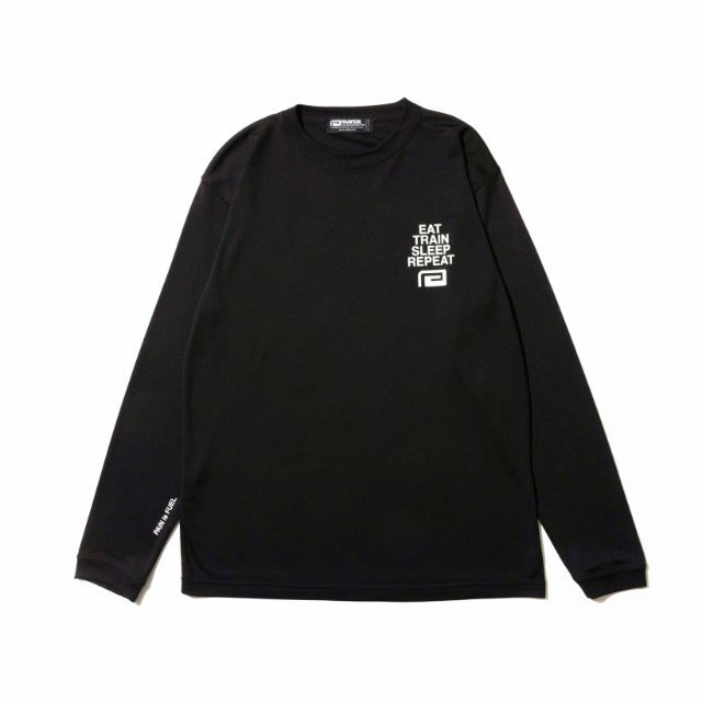 Reversal RVDDW Fight Camp Dry Long Sleeve T-Shirt – Black – flat lay