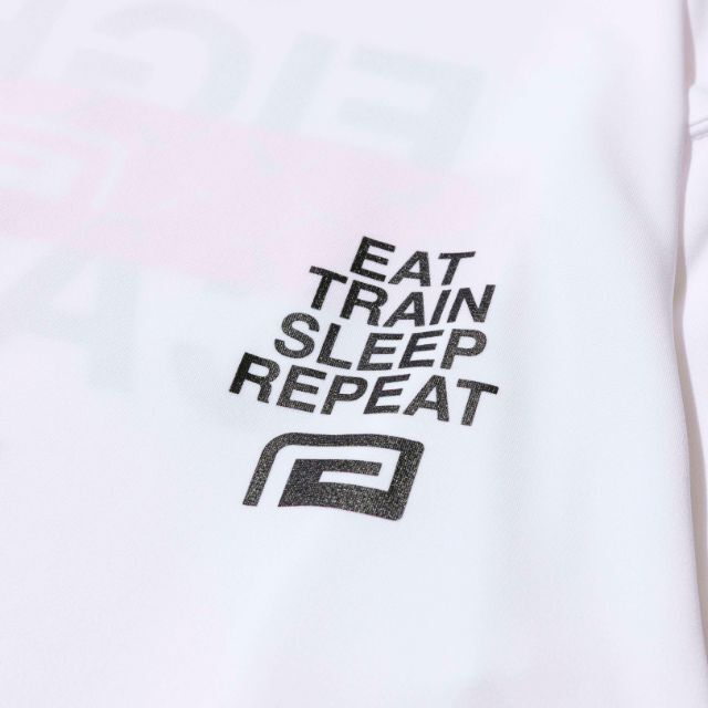 Reversal RVDDW Fight Camp Dry Long Sleeve T-Shirt – White – detail shot