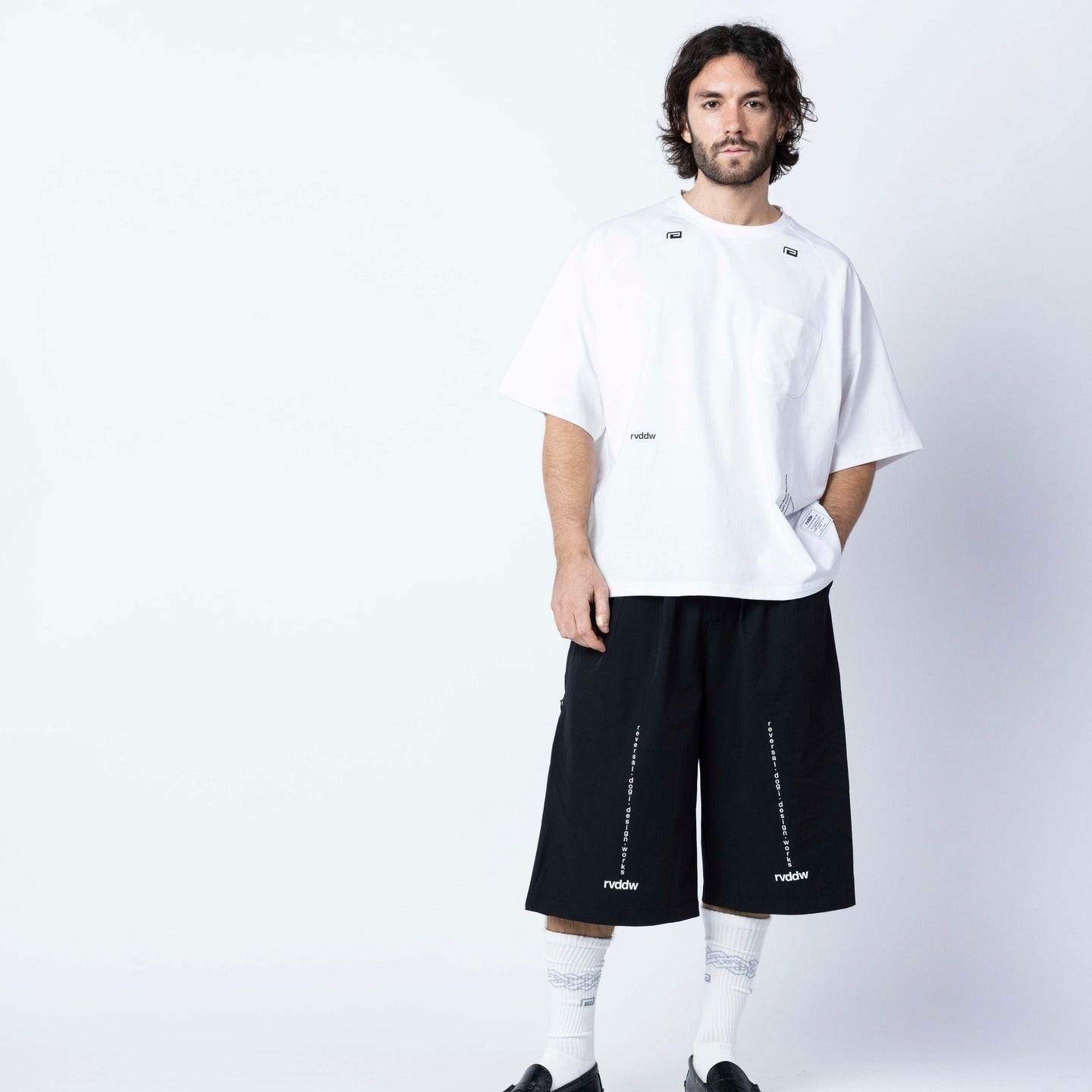 Oversized Raglan Pocket T-Shirt-Reversal RVDDW-ChokeSports