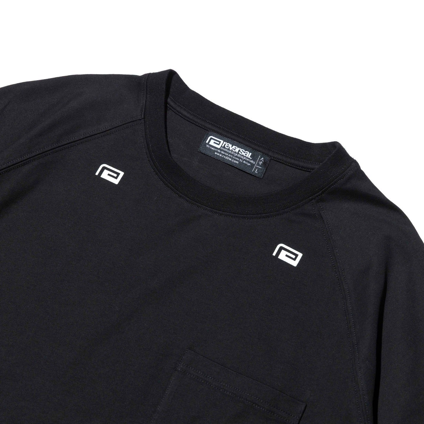 Oversized Raglan Pocket T-Shirt-Reversal RVDDW-ChokeSports