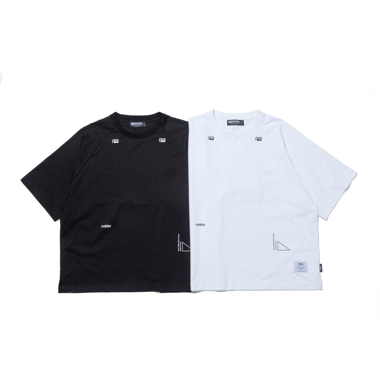 Oversized Raglan Pocket T-Shirt-Reversal RVDDW-ChokeSports