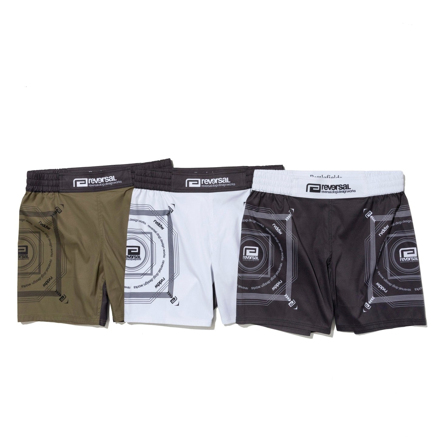 Mandalas Fight Shorts-Reversal RVDDW-ChokeSports