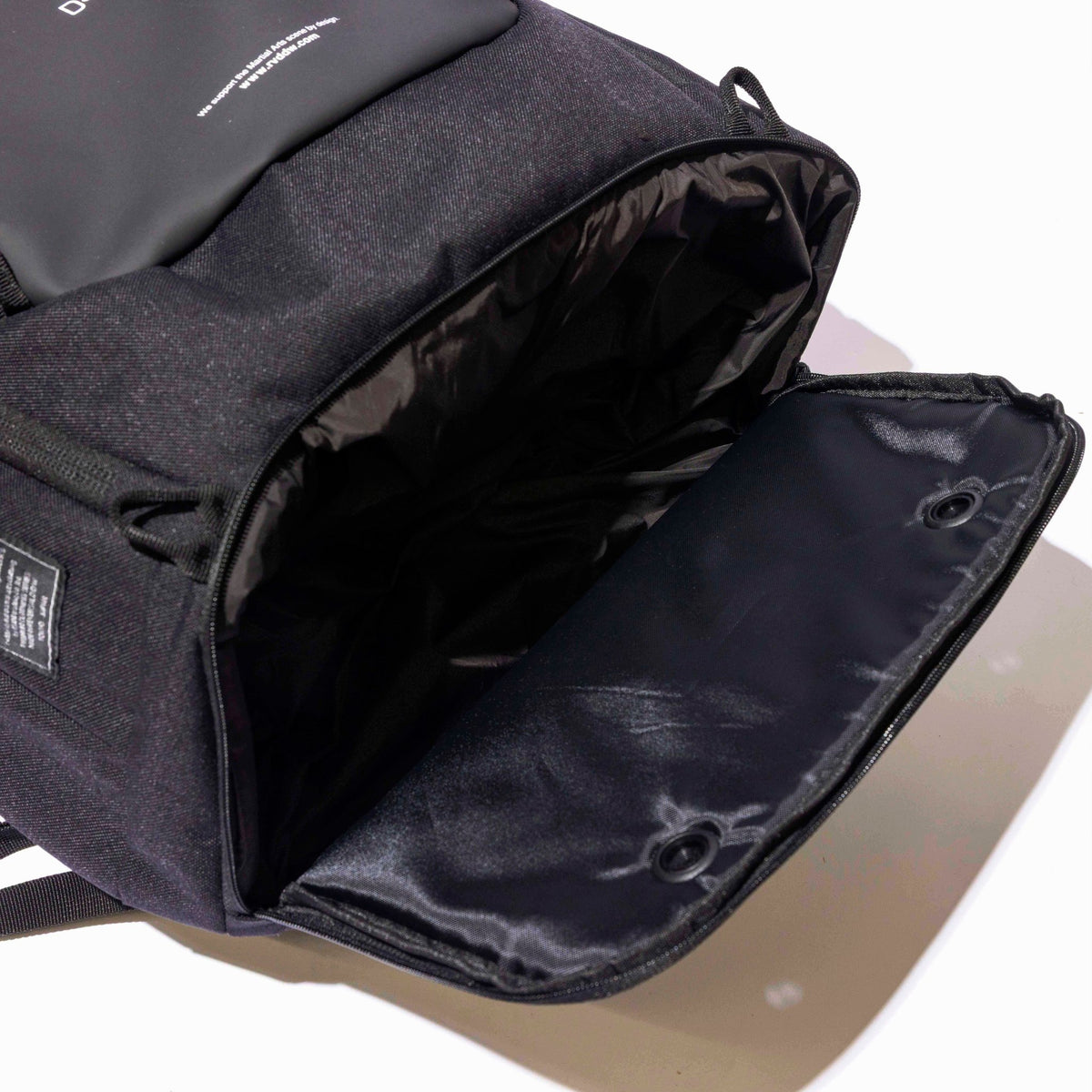 RVDDW x DSBK Gym Backpack – detail shot