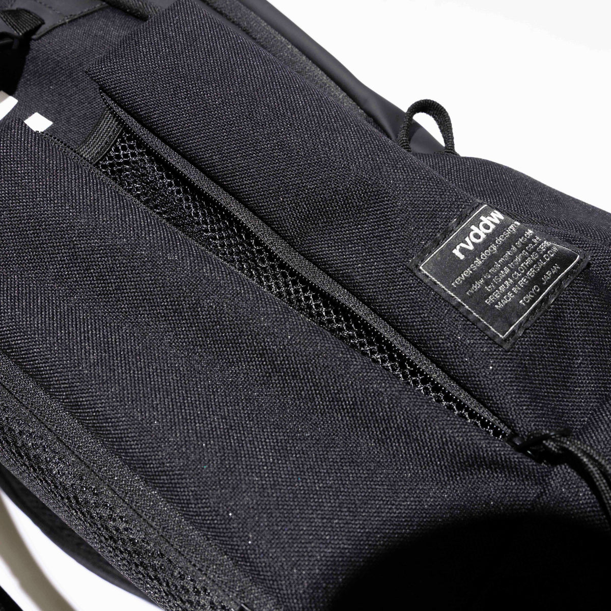 RVDDW x DSBK Gym Backpack – detail shot
