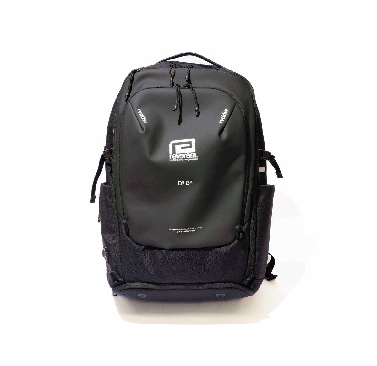 RVDDW x DSBK Gym Backpack – flat lay