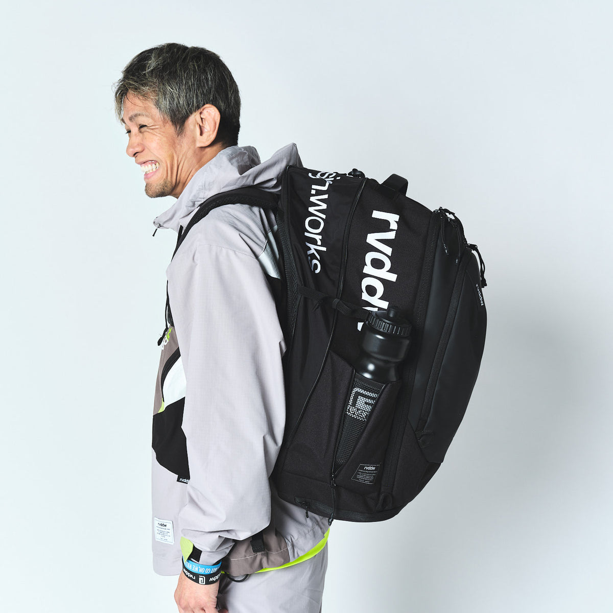 RVDDW x DSBK Gym Backpack – model shot