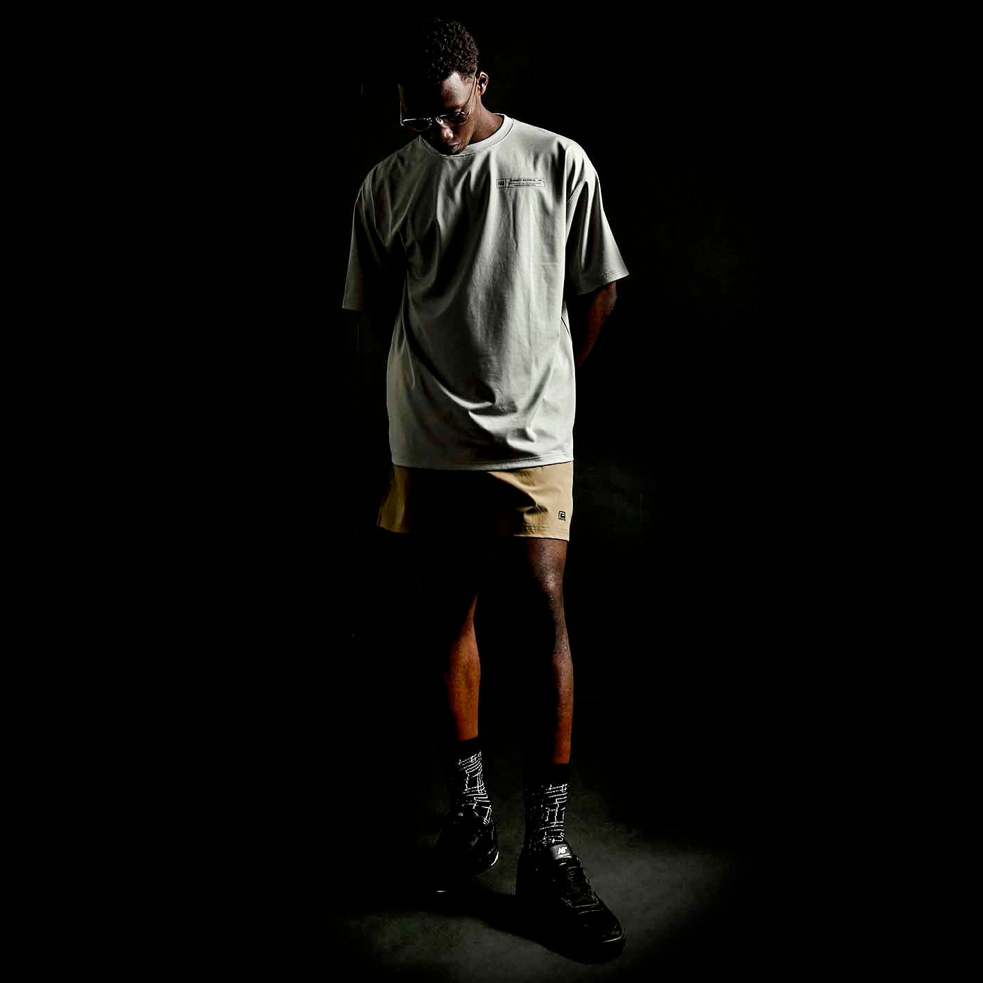 Oblique Big Mark Socks-Reversal RVDDW-ChokeSports