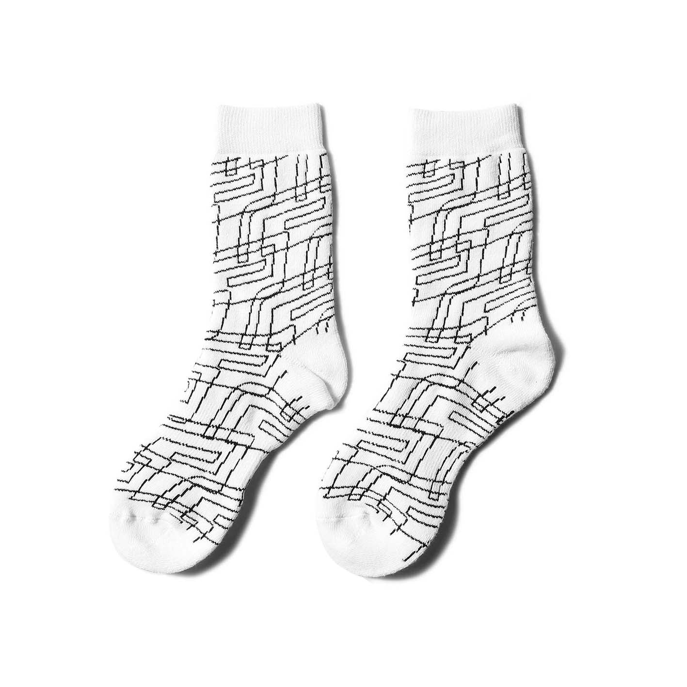 Oblique Big Mark Socks-Reversal RVDDW-ChokeSports