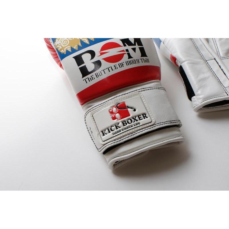 KICK BOXER BOM ボクシンググローブ Official BOM Muay Thai Kickboxing Gloves from Japan