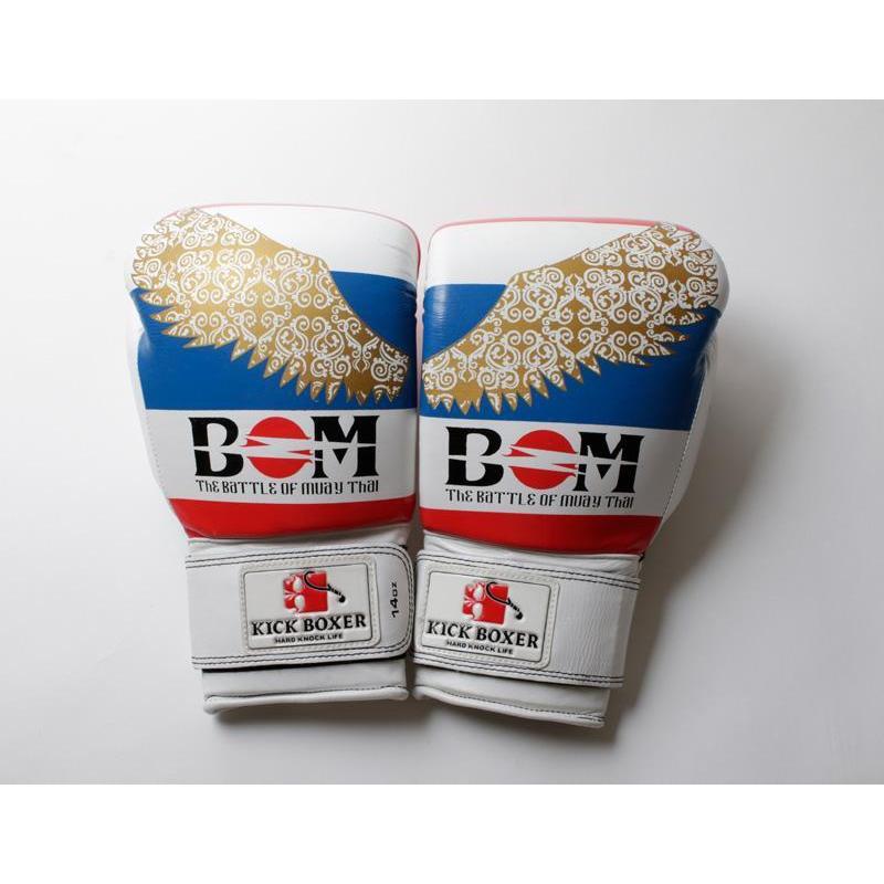 Official BOM Muay Thai Kickboxing Gloves from Japan