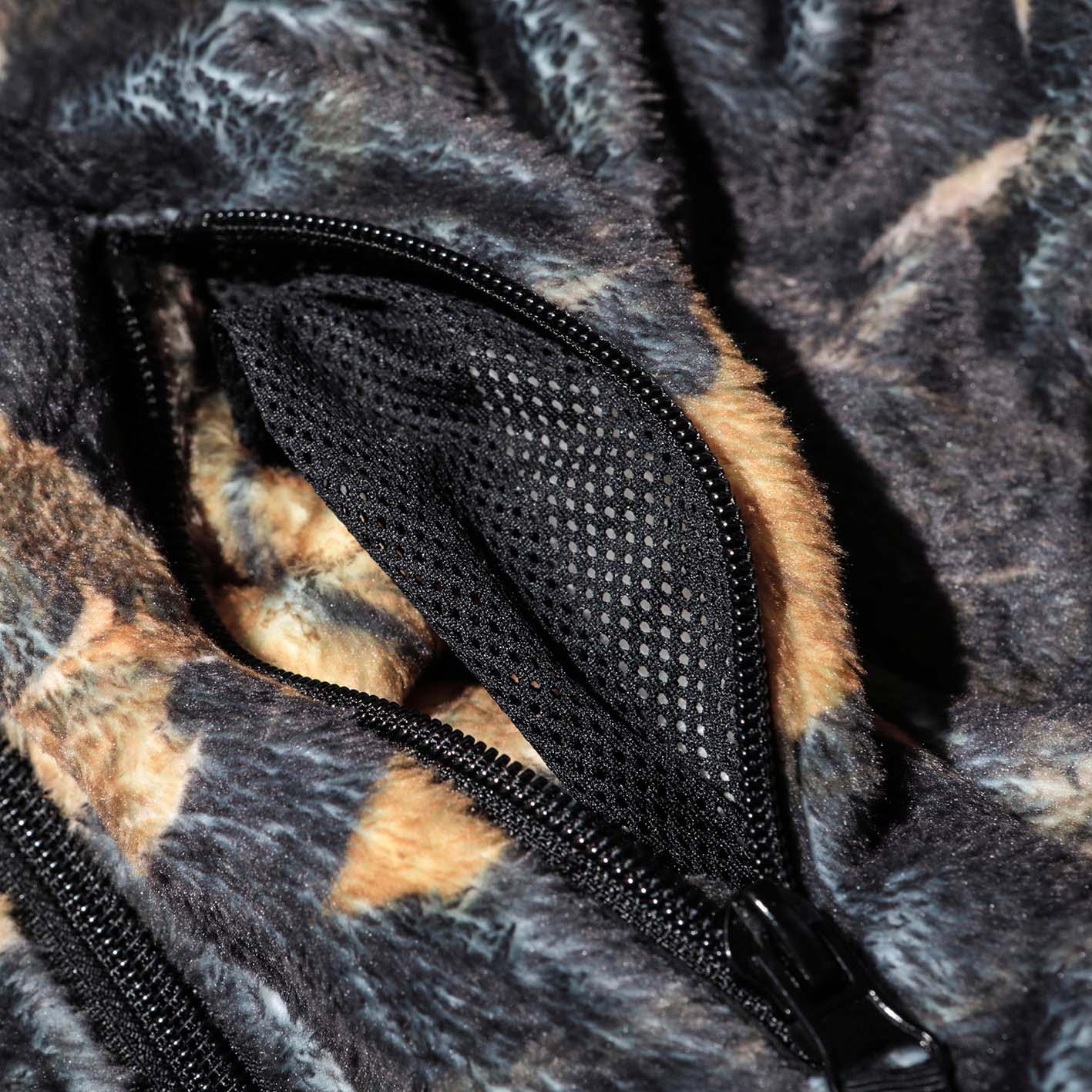 Botanical Boa Fleece Zip Hoodie-Reversal RVDDW-ChokeSports