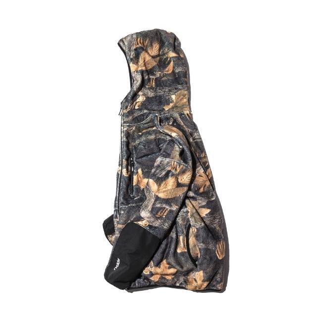 Botanical Boa Fleece Zip Hoodie-Reversal RVDDW-ChokeSports