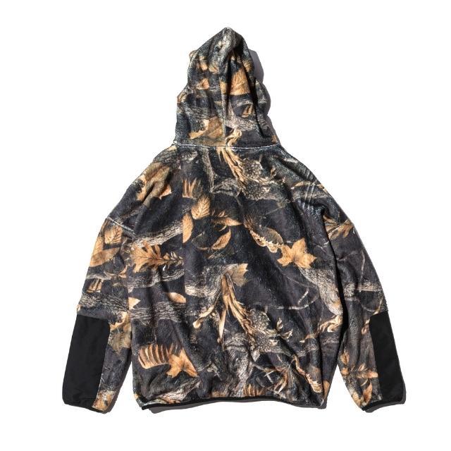 Botanical Boa Fleece Zip Hoodie-Reversal RVDDW-ChokeSports