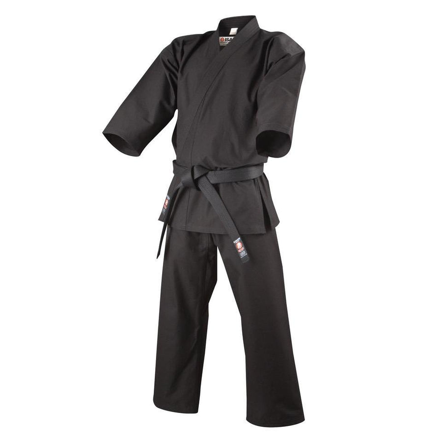 Isami Black Karate Gi Premium Karate Uniform from Japan