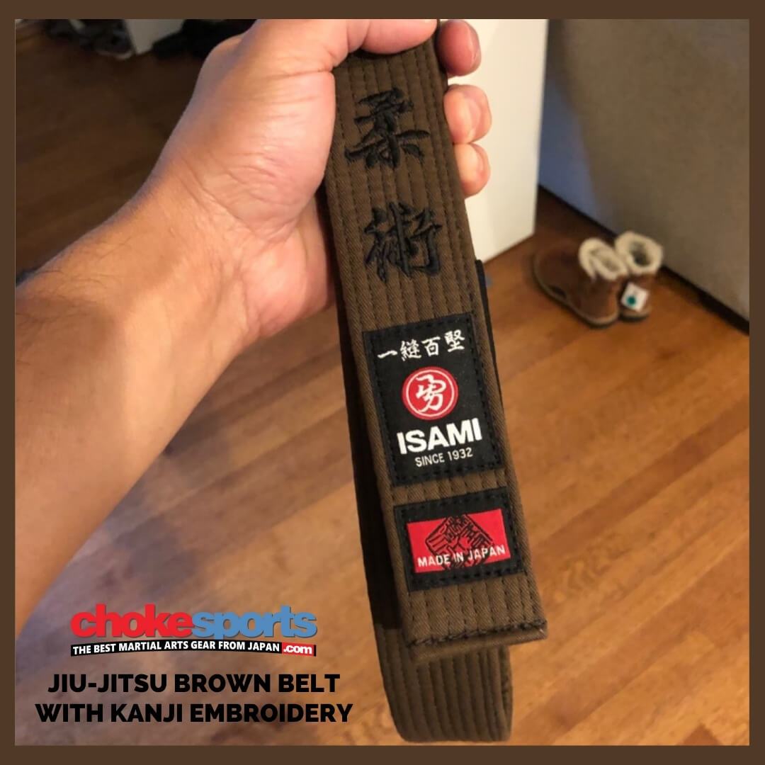 Isami Brown Belt BJJ, Karate Judo Made in Japan