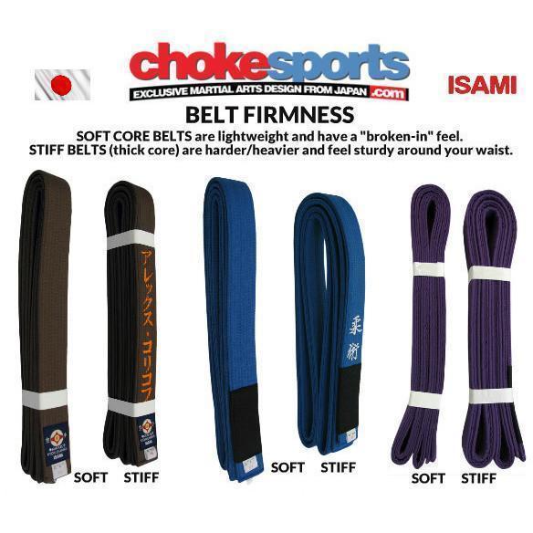 Isami Isami Brown Belt - BJJ, Karate & Judo | Made in Japan