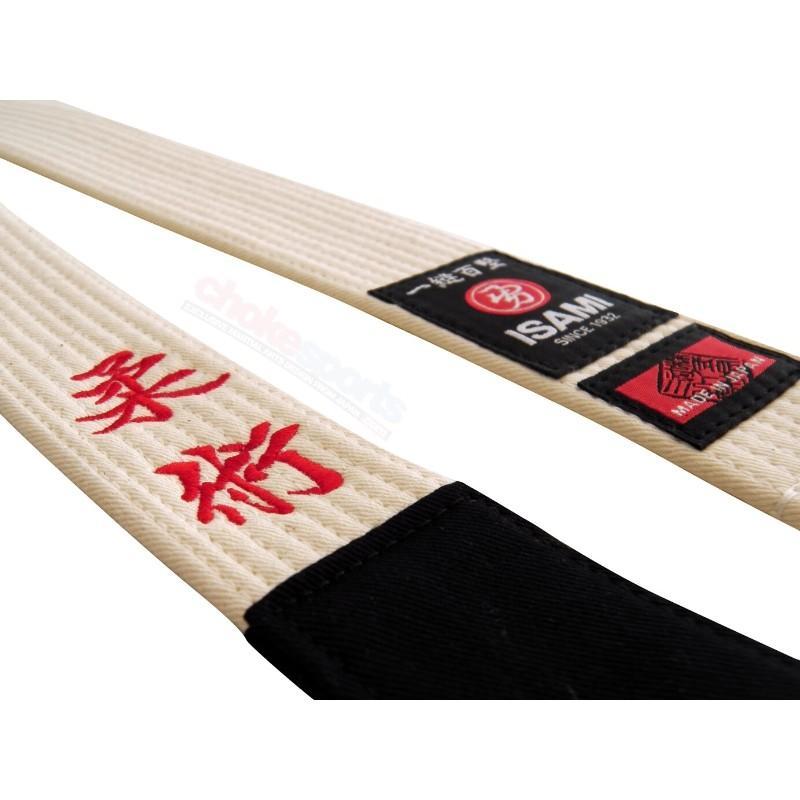 Isami Traditional Ivory Karate Belt for Martial Arts