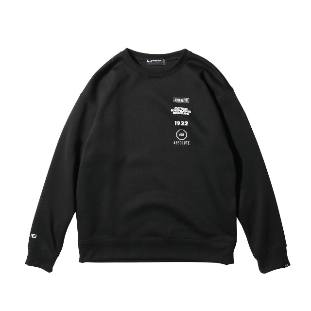 Multi Logo Fleece Crew Neck-Reversal RVDDW-ChokeSports