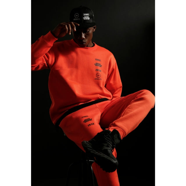 Multi Logo Fleece Crew Neck-Reversal RVDDW-ChokeSports