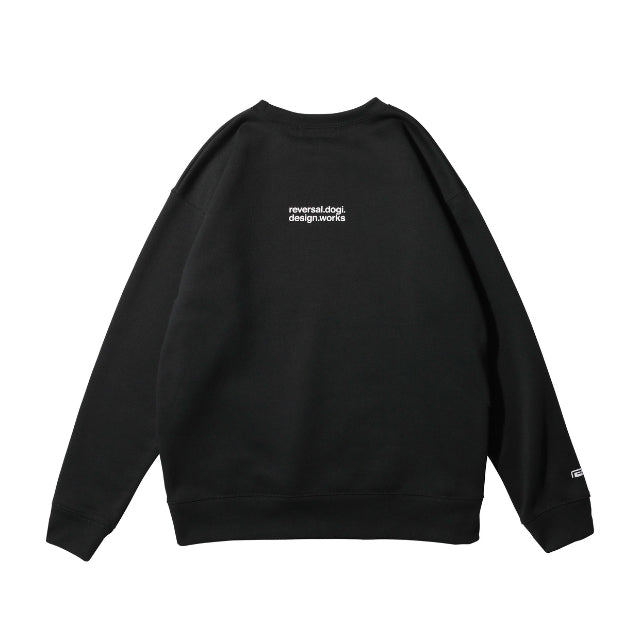 Multi Logo Fleece Crew Neck-Reversal RVDDW-ChokeSports