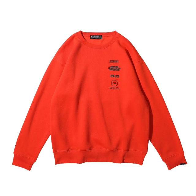 Multi Logo Fleece Crew Neck-Reversal RVDDW-ChokeSports