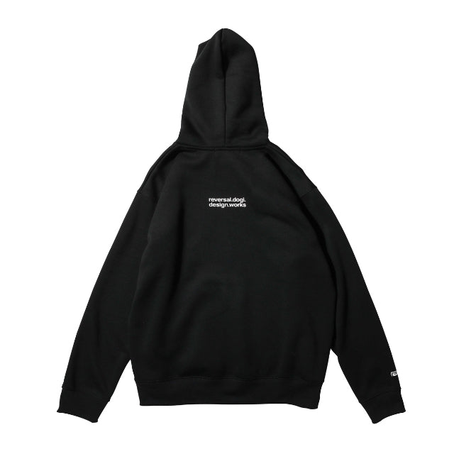 Multi Logo Fleece Hoodie-Reversal RVDDW-ChokeSports