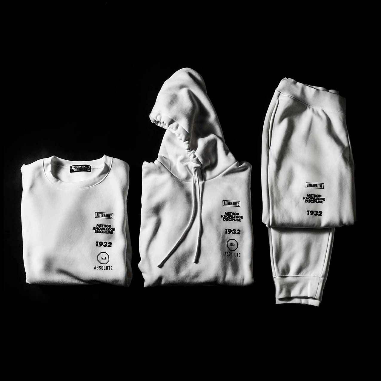 Multi Logo Fleece Hoodie-Reversal RVDDW-ChokeSports