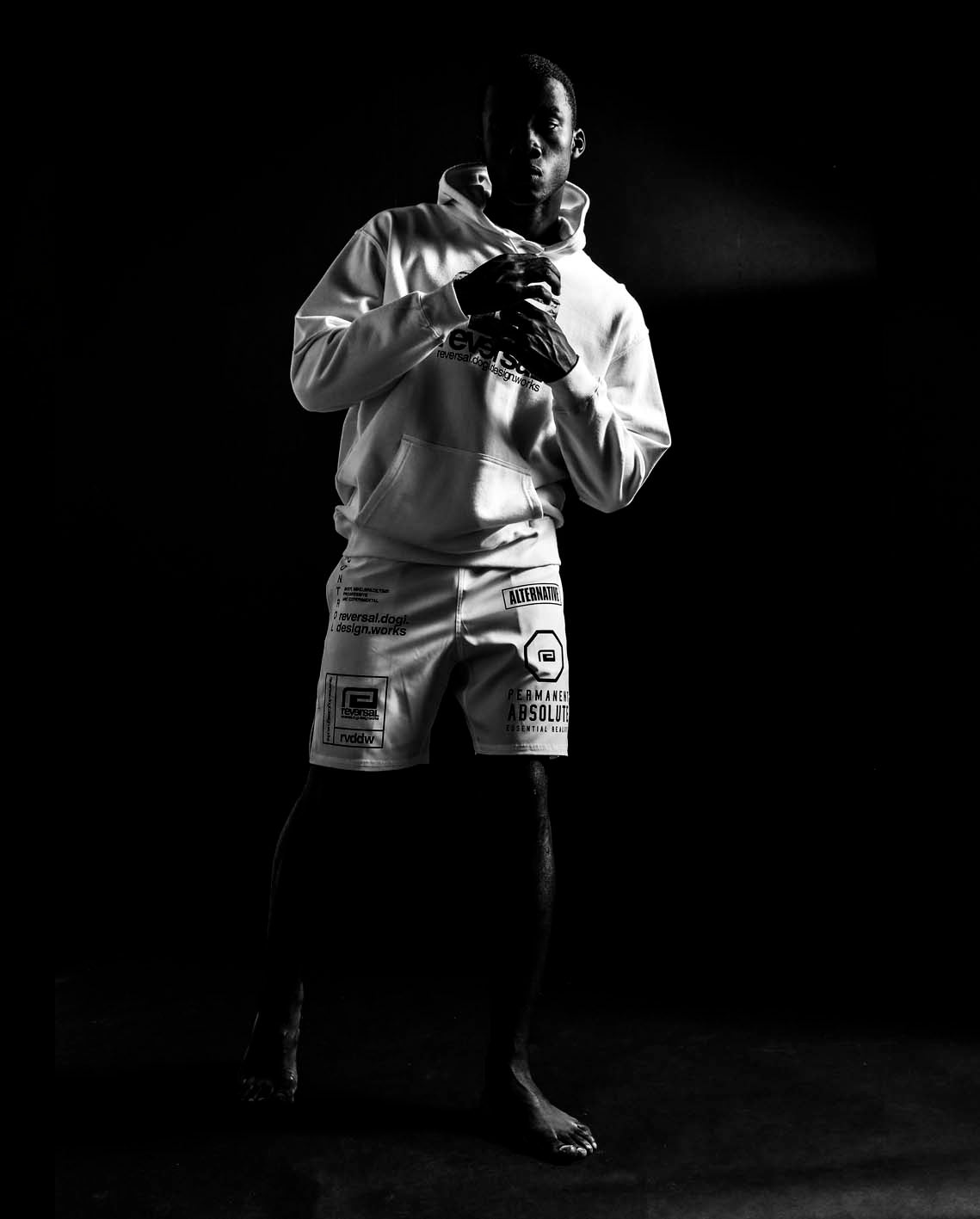 Multi Logo Pocket Shorts-Reversal RVDDW-ChokeSports