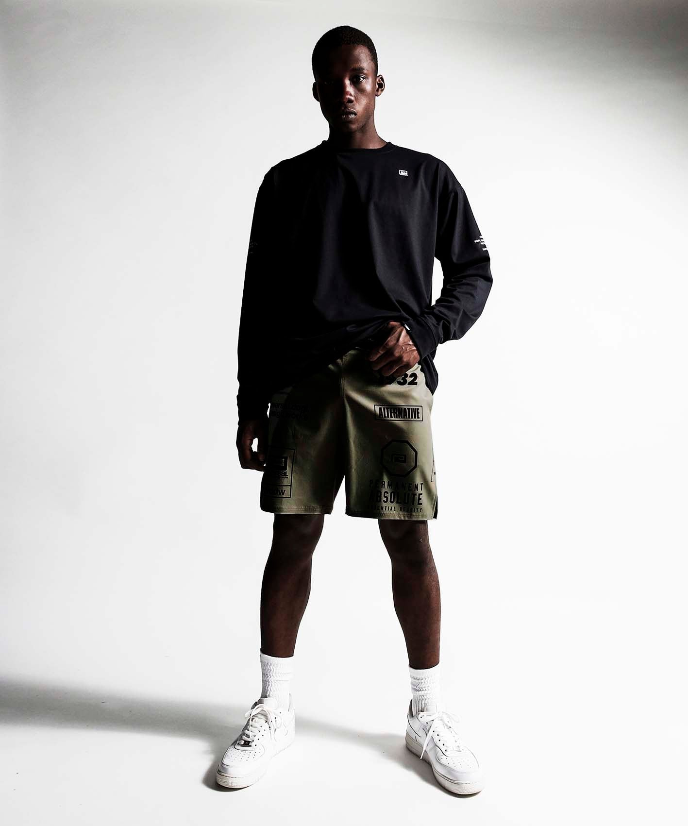 Multi Logo Pocket Shorts-Reversal RVDDW-ChokeSports