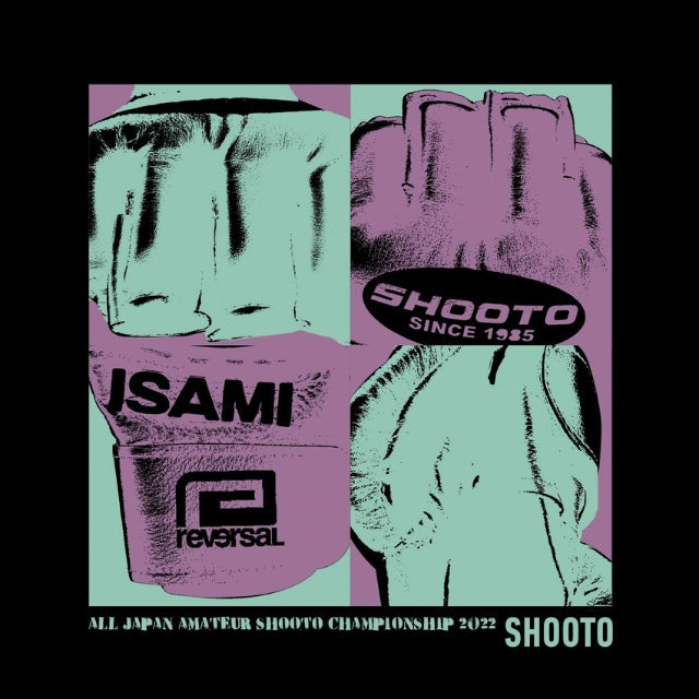 Pop Art Shooto Glove T-Shirt-Reversal RVDDW-ChokeSports