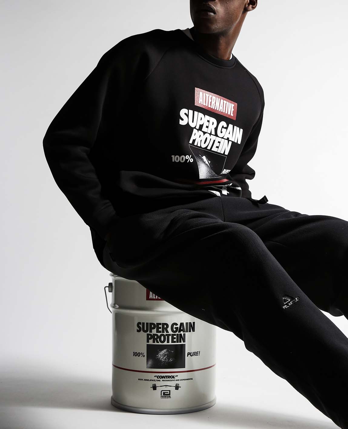 Super Gain Protein Sweatshirt-Reversal RVDDW-ChokeSports