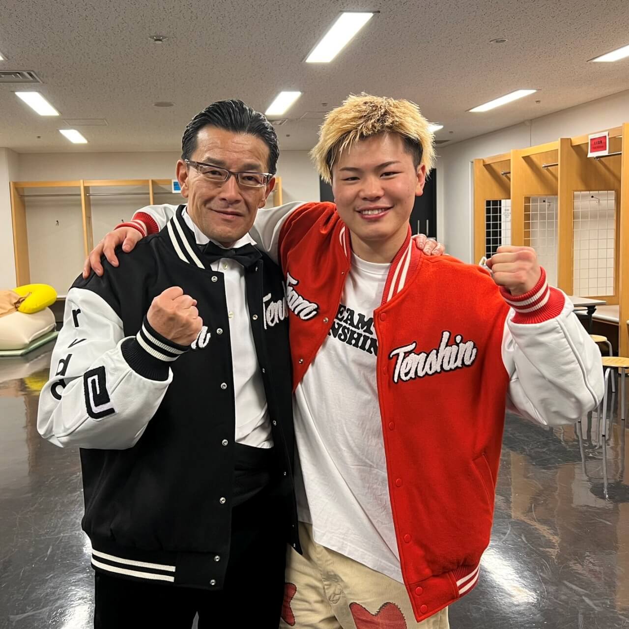 Team Tenshin Varsity Jacket-Reversal RVDDW-ChokeSports