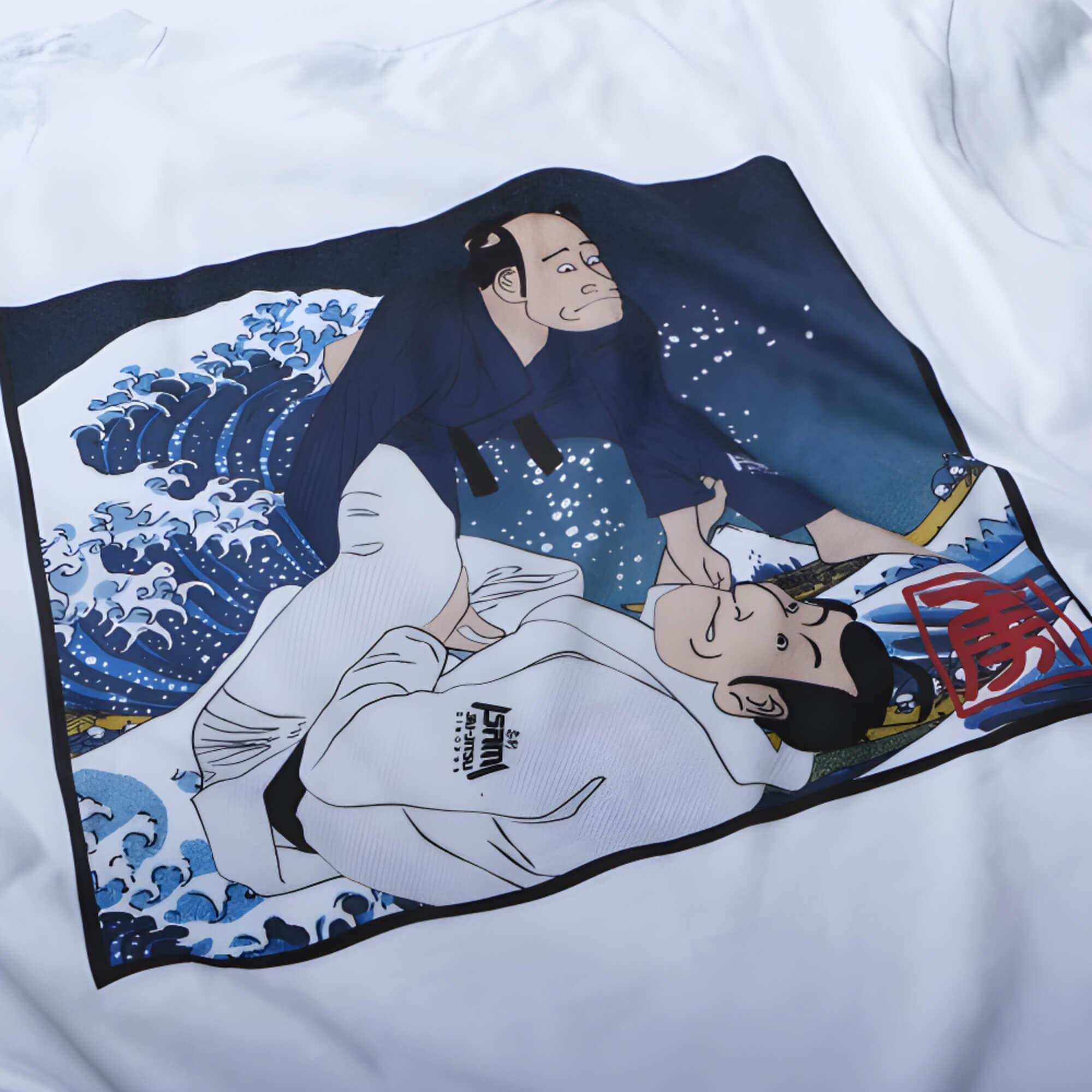 Ukiyoe Jiu-Jitsu T-Shirt – Japanese BJJ Art Tee | Isami
