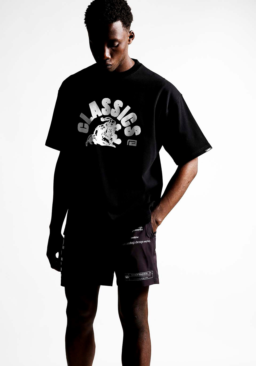 Wrestling Classics Baggy T-Shirt-Reversal RVDDW-ChokeSports