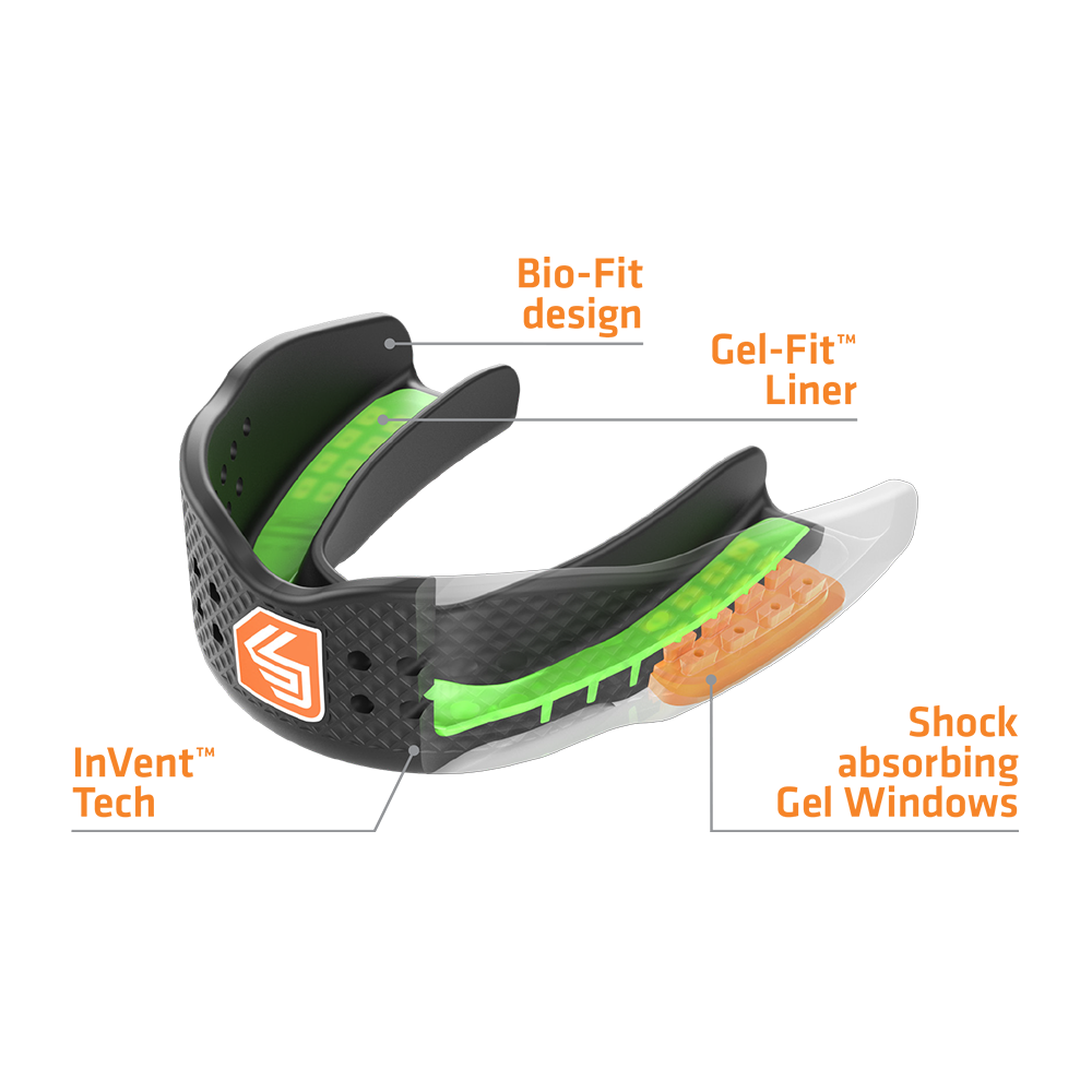 SuperFit Mouthguard-Shock Doctor-ChokeSports